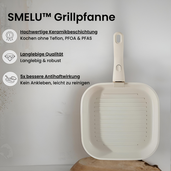 SMELU™ Keramische Antihaft-Grillpfanne 26cm